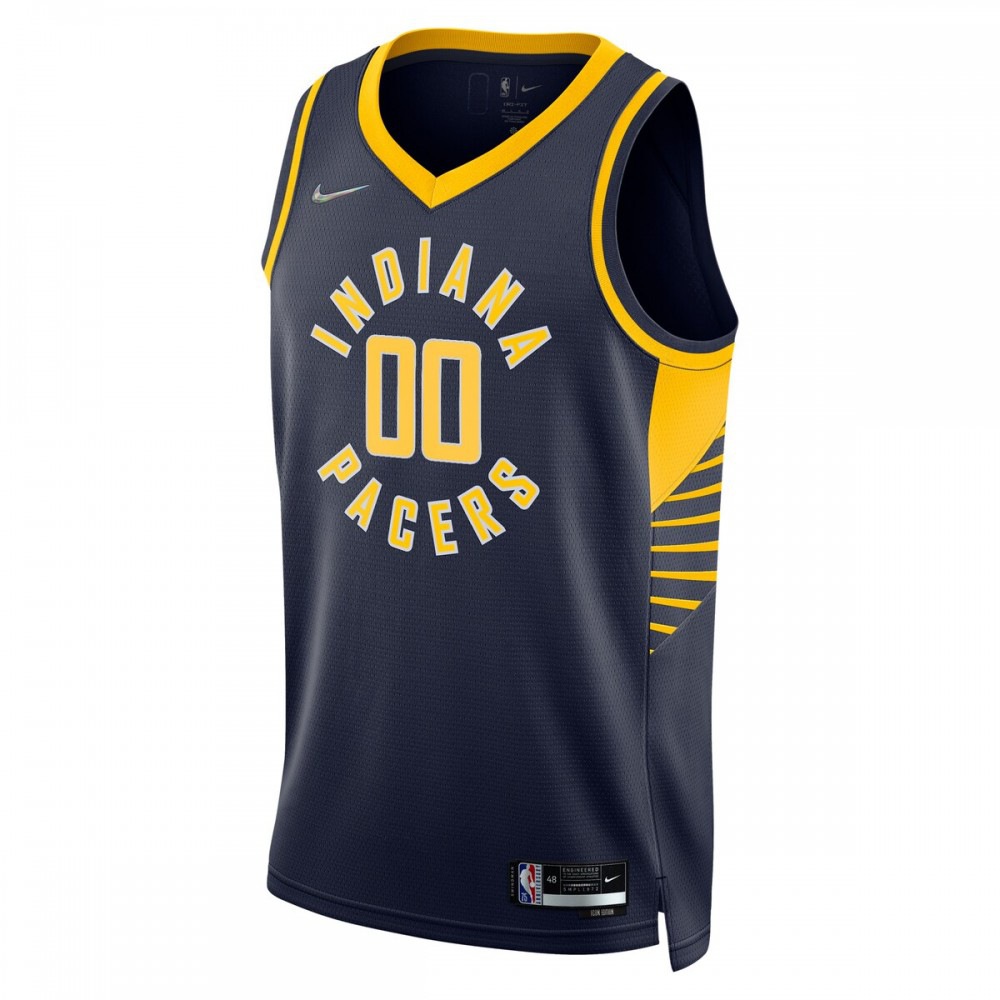 Indiana Pacers 2021/22 Diamond Swingman Custom Jersey - Icon Edition - Navy-Pro Kit Vault | Brand New 26/27 Sports Jerseys